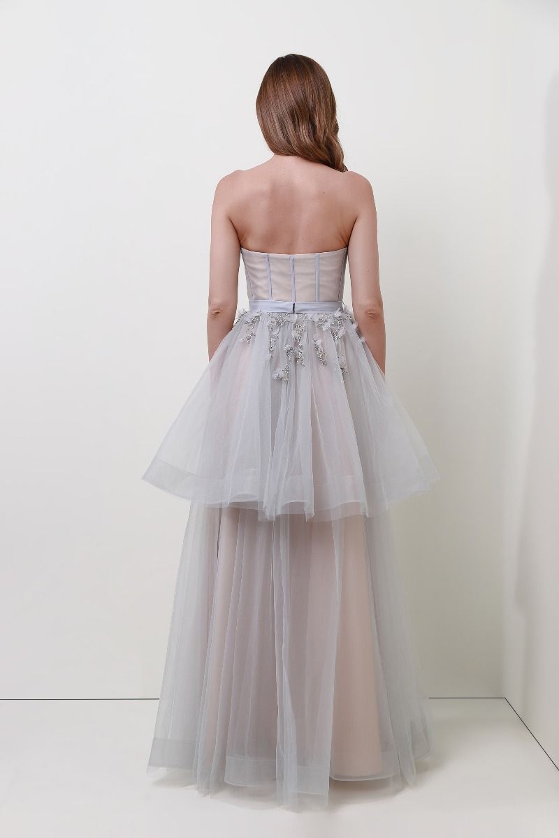 Fitted bustier dress