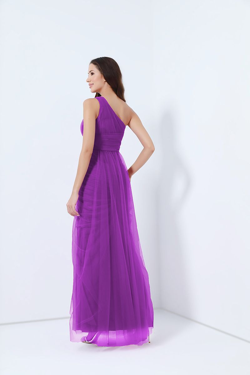 One shoulder dress