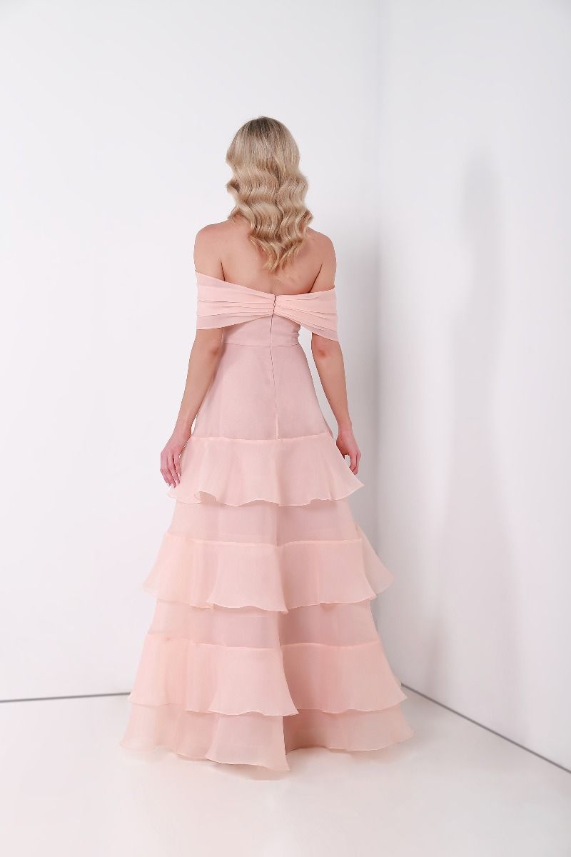 Tiered organza dress