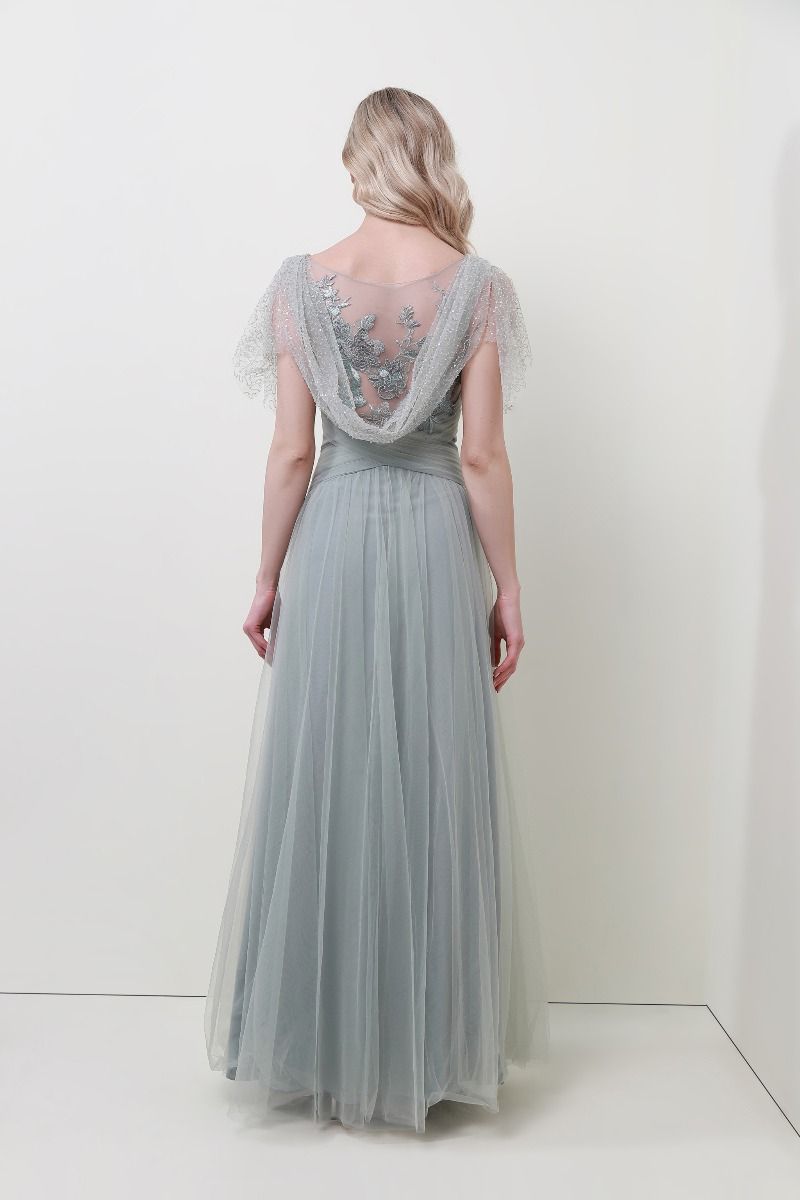 Pearl embellishment dress