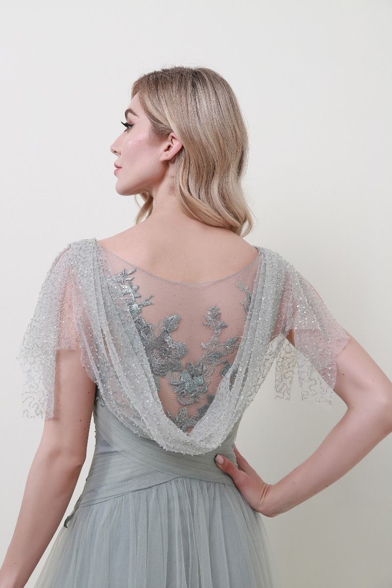 Pearl embellishment dress