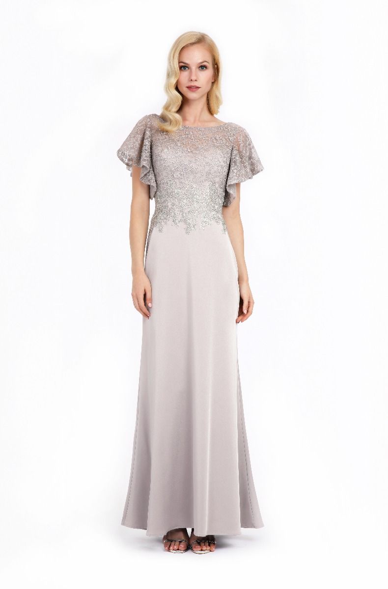 Frill sleeves dress