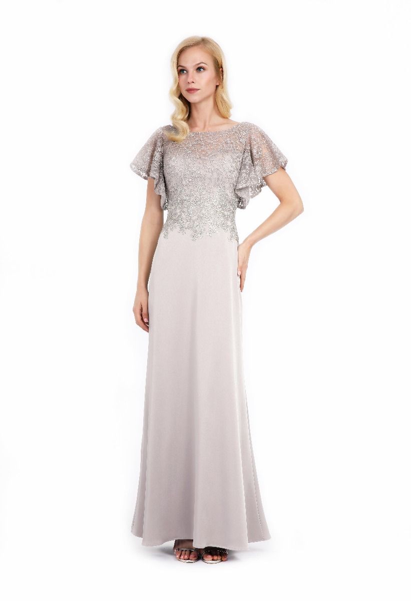 Frill sleeves dress