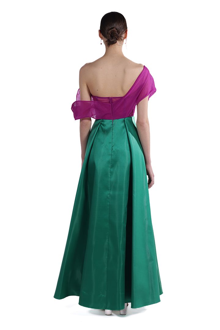 Unique ruffles dress