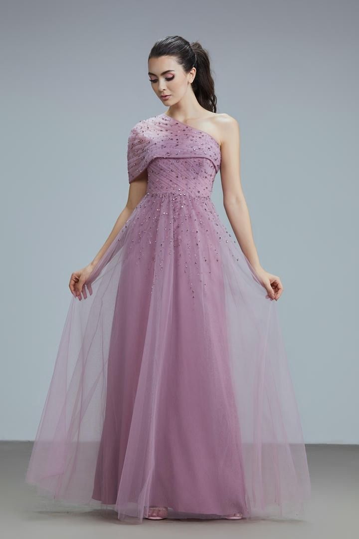 Colored embellishment dress
