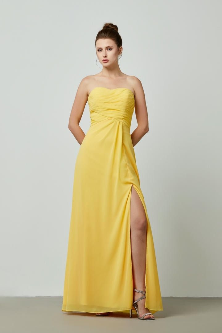 sweetheart chiffon dress