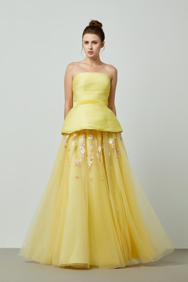 Elegant Embroidered Evening Gown