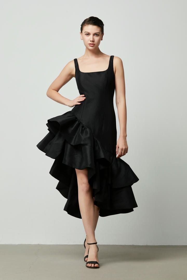 Dramatic Ruffles dress