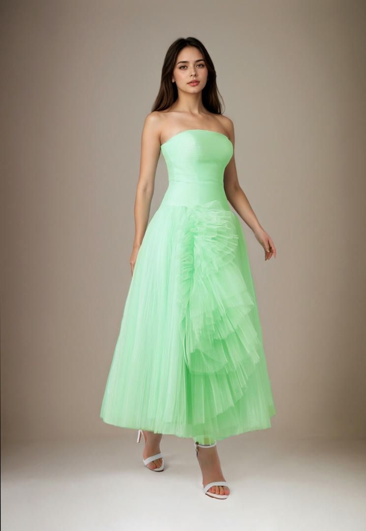 Bloom Flare Elegance Dress