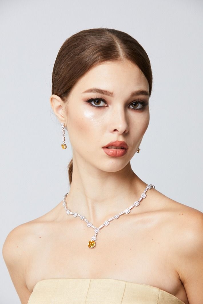 Honey Drops Necklace Set
