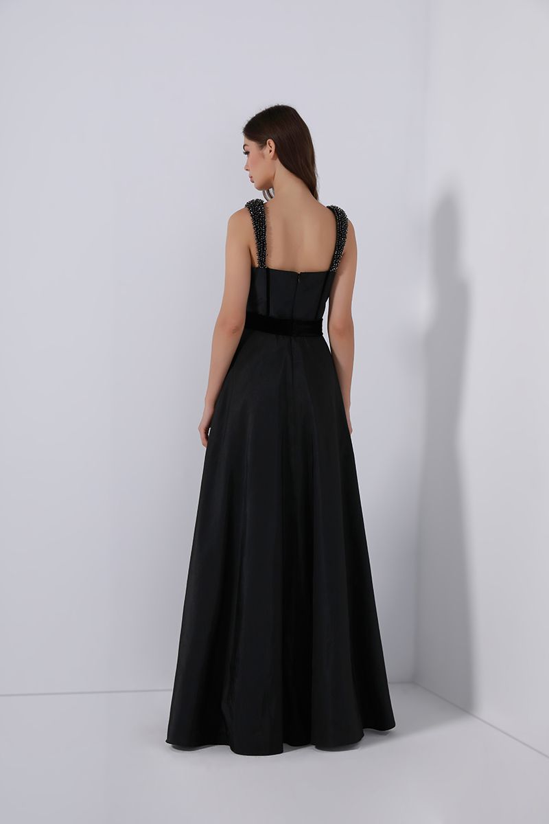 Rhinestone embellishment dress