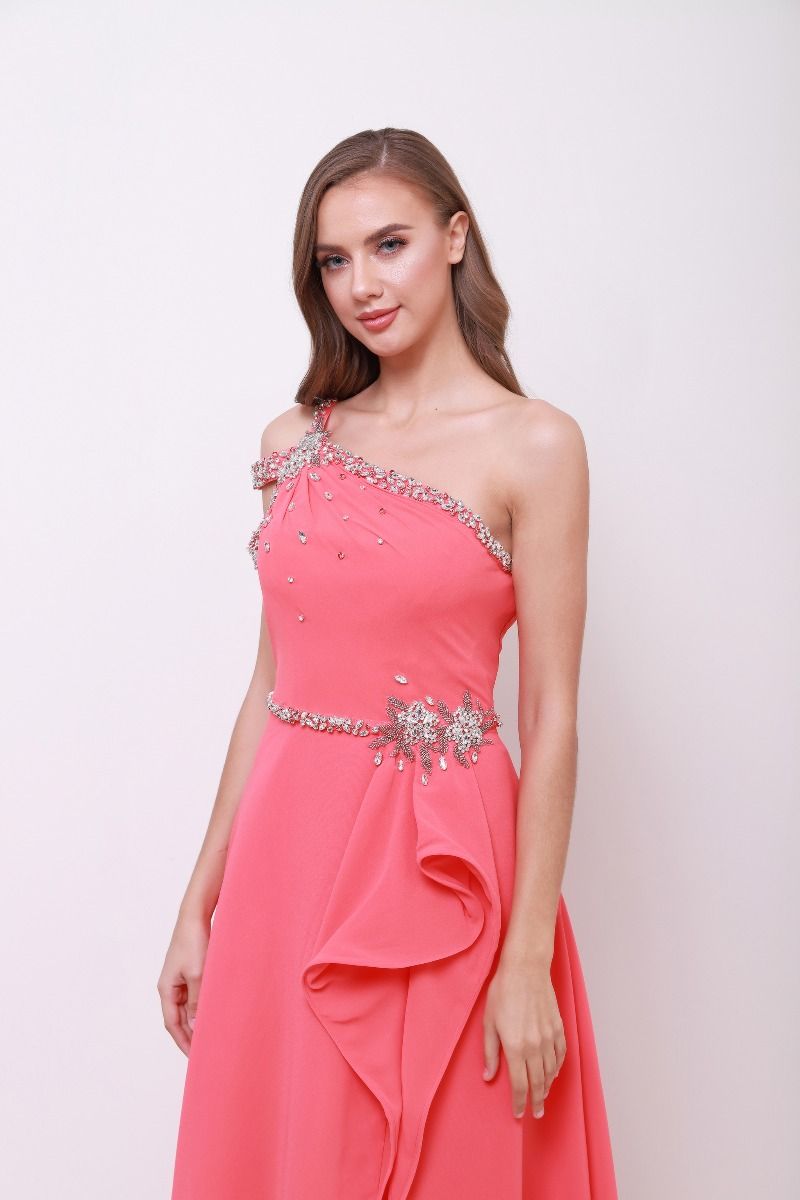 Embellished bustier dress
