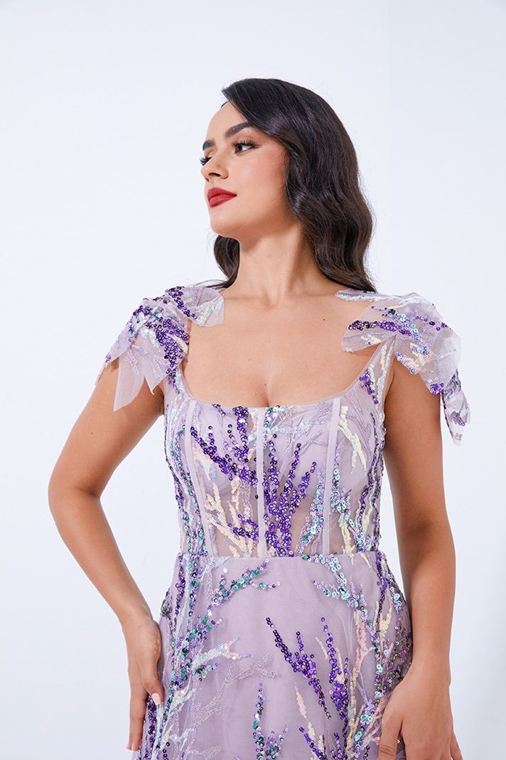 Sequin Embellishment Dress