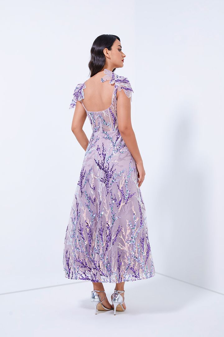 Sequin Embellishment Dress