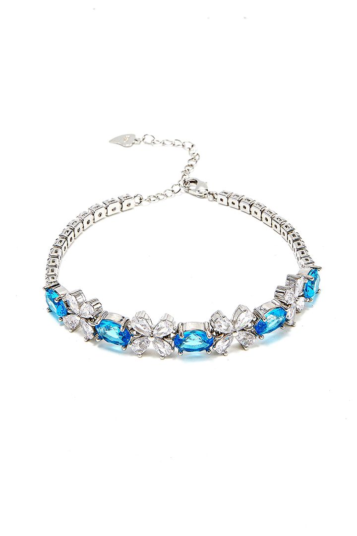 Blue rhinestone Bracelet
