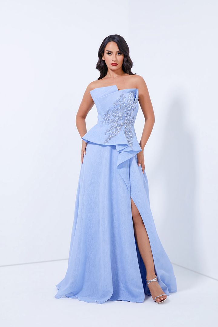 Unique peplum dress