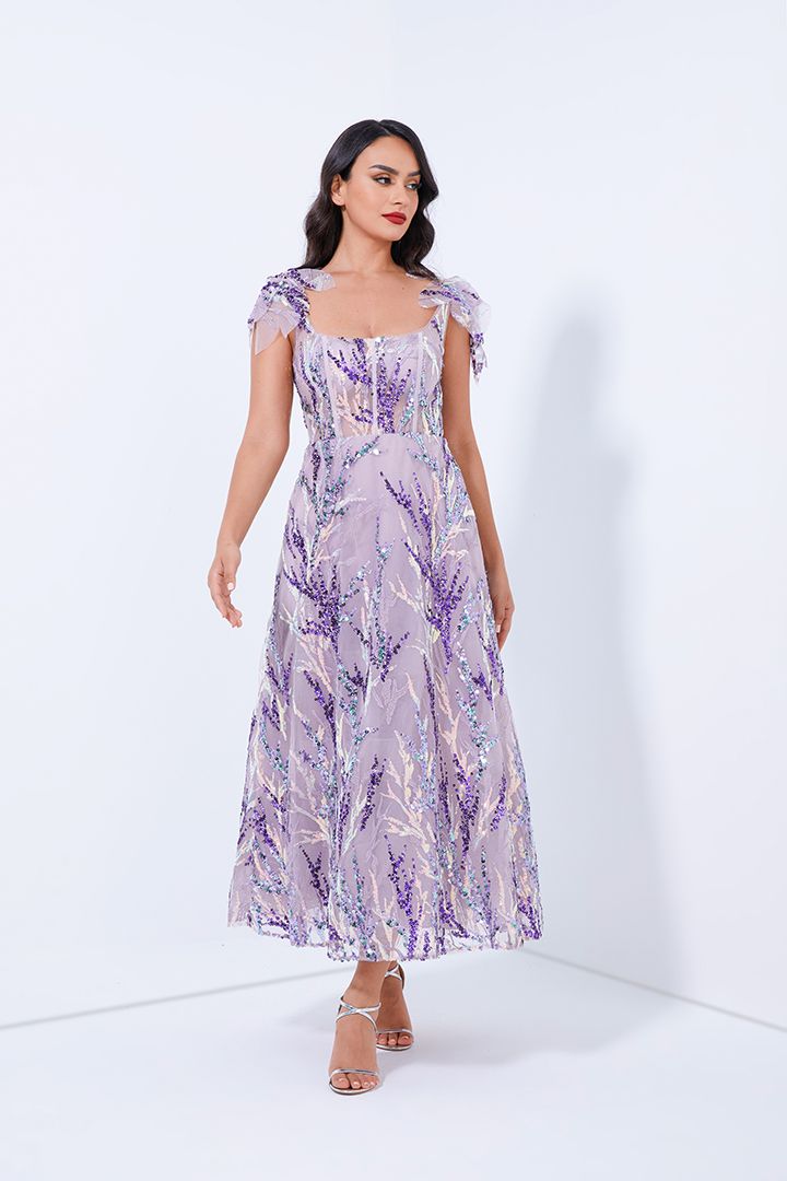 Sequin Embellishment Dress