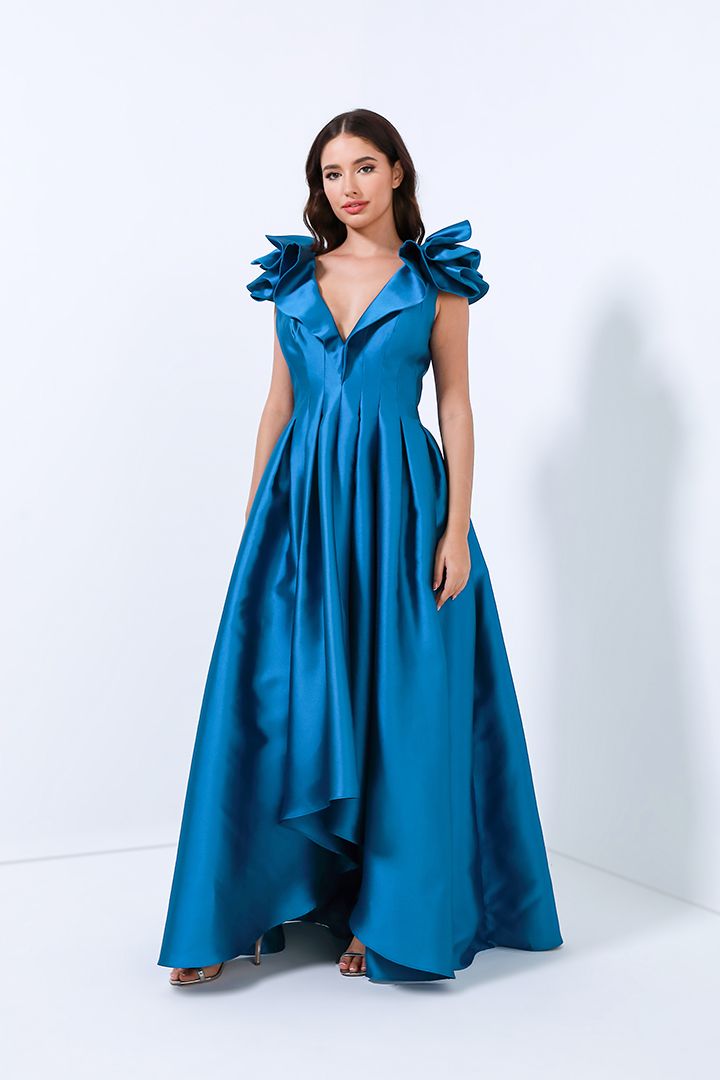 Floral Waves Dress