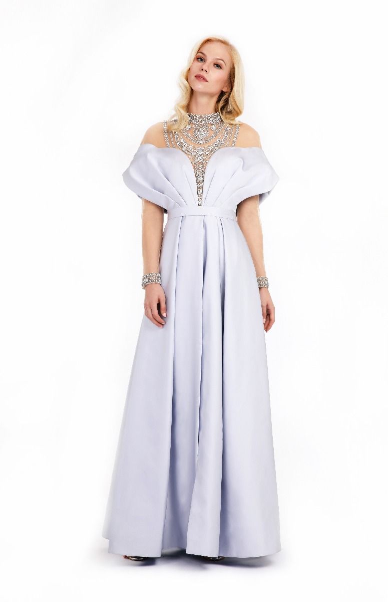 Rhinestones embellishment dress 